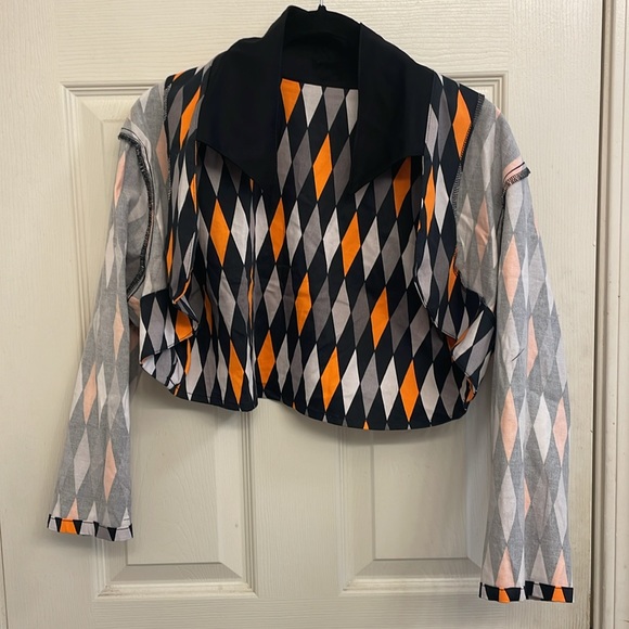 Pinup girl clothing Halloween Harlequin Jenny Dress and Bolero 2x - Picture 12 of 13